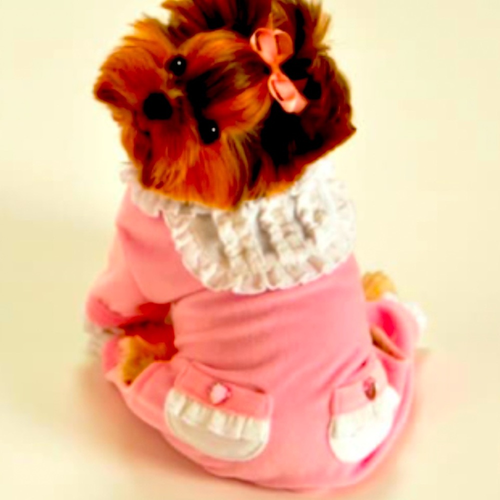 NWT Hip Doggie Sweety Jumper Pink Sz XS